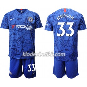 Chelsea Emerson 33 Barn Hjemmedraktsett 2019-2020 Kortermet (+ Korte bukser)